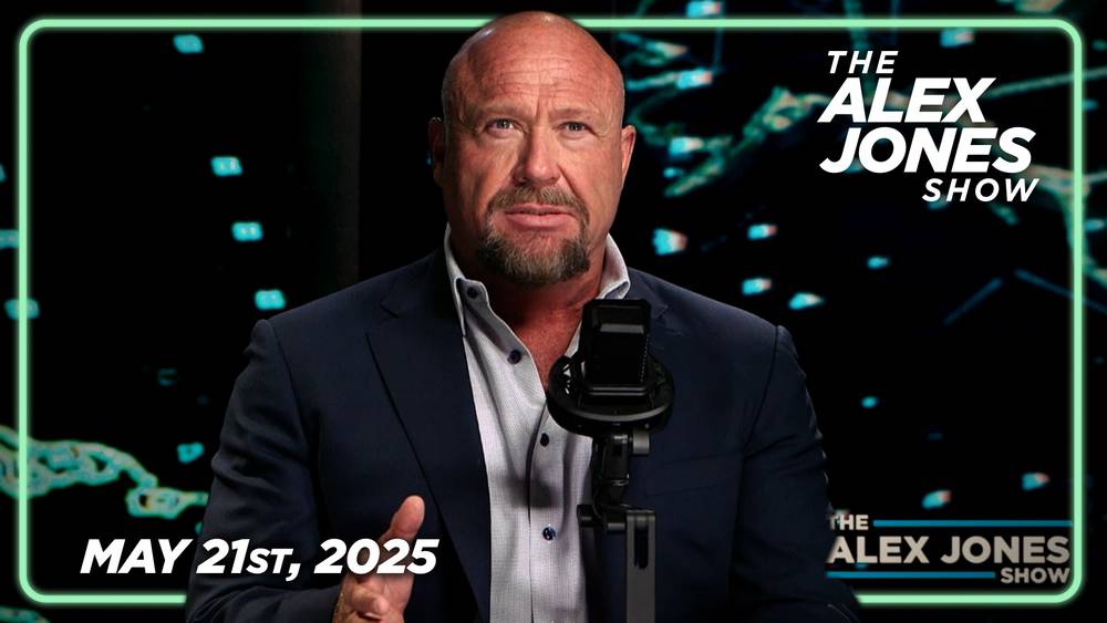 WEDNESDAY FULL SHOW 5/21/25 — Anti-White South African President Cyril Ramaphosa Confronted By Trump Over White Farmer Genocide During White House Meeting In EPIC Fashion! Roger Stone Joins Alex Jones To Reveal The Autopen Coup Plotters Orchestrated By Obama! Plus, Pentagon Warns Israel Preparing To Strike Iran’s Nuke Sites Without US Approval! This Is A Must-Watch/Share Transmission!
