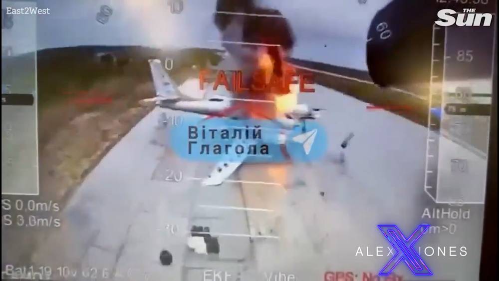VIDEO: Zelensky Celebrates Massive NATO Strikes On Russian Airbases & Trains— More Than 40 Russian Long Range Nuclear Bombers Destroyed As NATO Makes Good On Promise To Launch Unlimited Attacks On Russia