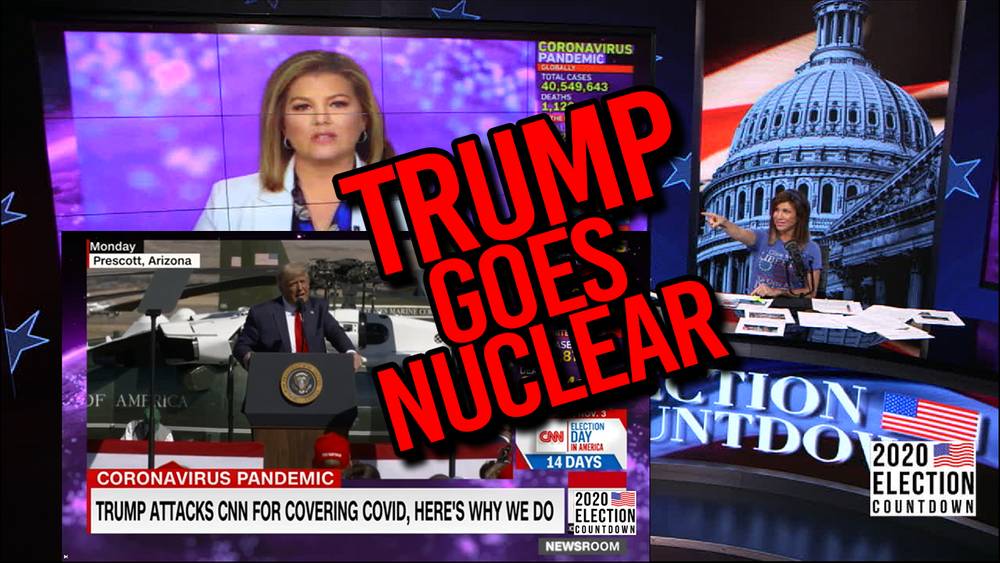 VIDEO: Trump Goes Nuclear On CNN; Calls Them Lying Bastards plus America Is Over COVID