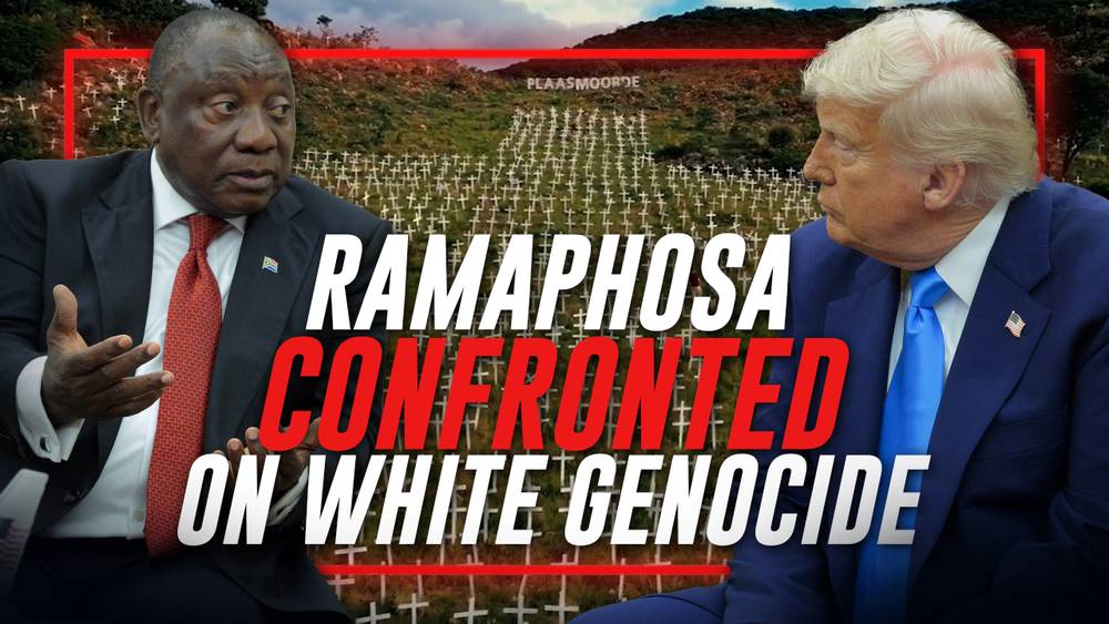 HISTORY IS HAPPENING NOW: Trump Goes Head-On Against Anti-White South African President Cyril Ramaphosa On White Farmers Being Killed, Having Their Land Stolen, & Fleeing The Country In Explosive White House Meeting!